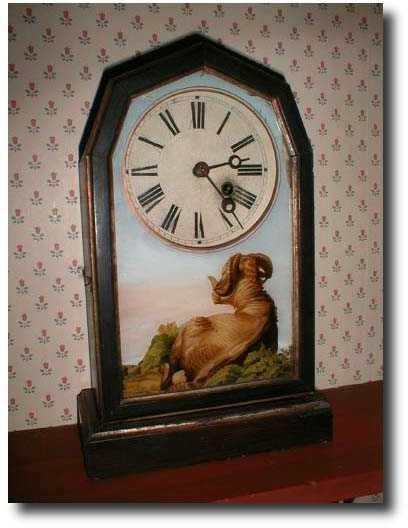 Cottage Shelf Clock c. 1885 — Antique Clocks Price Guide