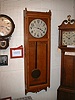 Eight-day Wall Regulator with Canadian Railroad Dial design.
