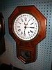 Terry Clock Company 8-day wall clock with calendar, Time Only.