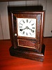 30-hour cottage clock with hourly strike.