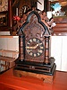 Mantle cuckoo clock with 8-day movement.