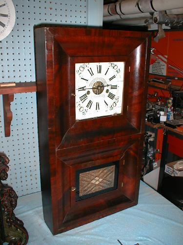 Forestville Manufacturing Company eight-day mantle clock — Antique Clocks Price Guide