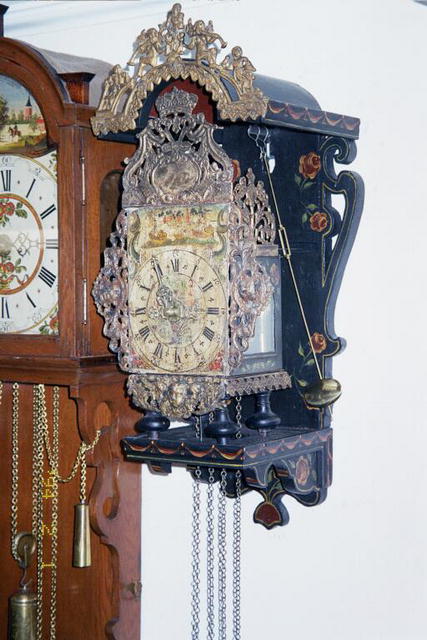 18th Century Dutch wall clock. — Antique Clocks Price Guide