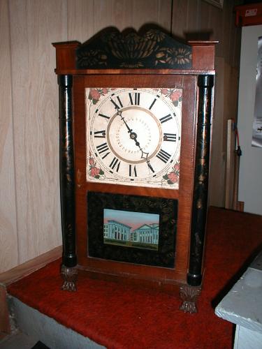 30-hour mantle clock with the Torrington (Ct.) "east-West" — Antique Clocks Price Guide