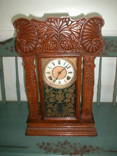 8-day mantle clock named 'THE ARCTIC' in the Ingraham Clock Company's 'OCEAN' series. — Antique Clocks Price Guide