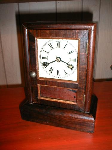 30-hour cottage clock with hourly strike. — Antique Clocks Price Guide