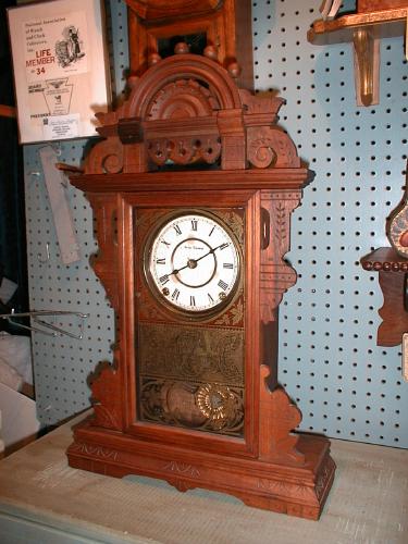 8-day "Eclipse" mantle clock. — Antique Clocks Price Guide