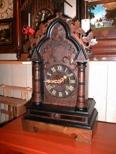 Mantle cuckoo clock with 8-day movement. — Antique Clocks Price Guide