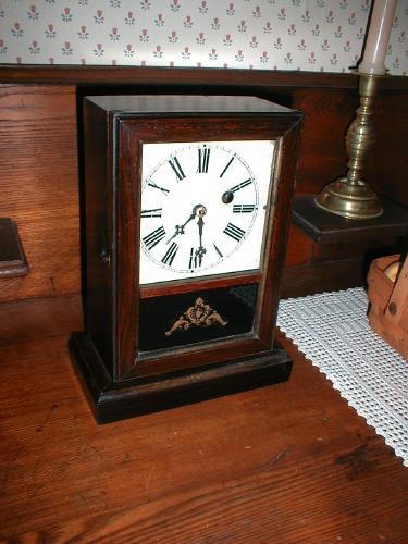 30-hour Black Forest shelf clock. — Antique Clocks Price Guide