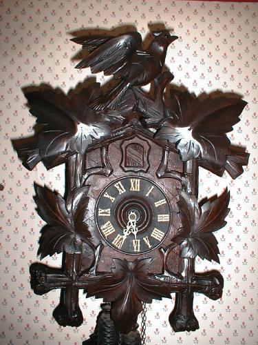 30-hour wall cuckoo from Germany. — Antique Clocks Price Guide