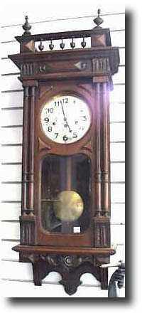 This German Westminster Chime Wall Clock, c. 1885 — Antique Clocks Price Guide