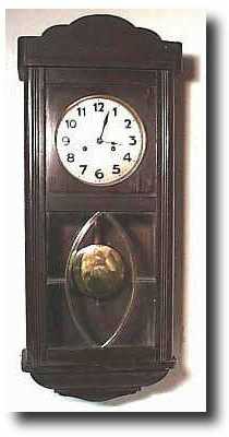 German Junghans Wall Clock, c. 1885 — Antique Clocks Price Guide