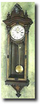 Gilbert No. 6 Wall Regulator Clock, c. 1875 — Antique Clocks Price Guide