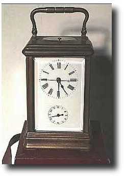 French Repeater Carriage Clock, c. 1880-1890 — Antique Clocks Price Guide