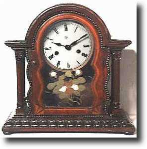 Junghans mantel clock, c. 1890 — Antique Clocks Price Guide
