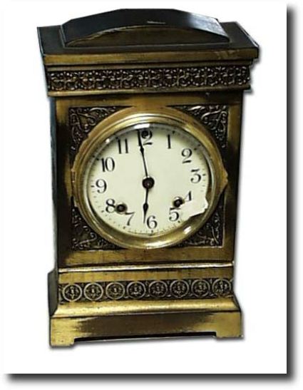 Ansonia Brass Cased Table Clock — Antique Clocks Price Guide