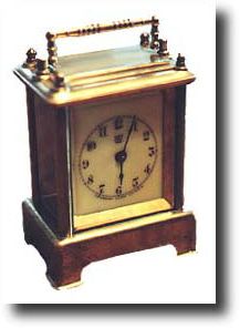 Waterbury Miniature Carriage Clock — Antique Clocks Price Guide