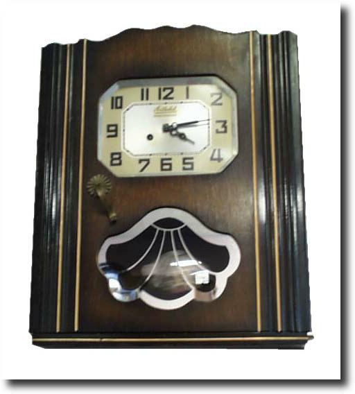 Art Deco French Wall Clock — Antique Clocks Price Guide