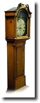 English Queen Mary Landing Signature Grandfather — Antique Clocks Price Guide