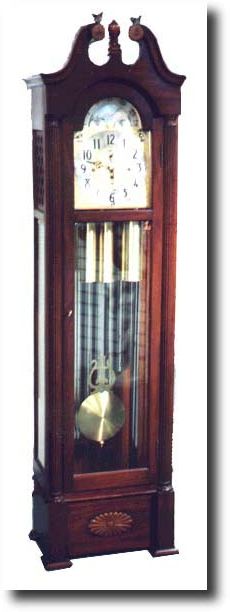Herschede Whittier Grandfather Clock — Antique Clocks Price Guide