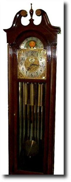 Herschede Grandfather Clock — Antique Clocks Price Guide