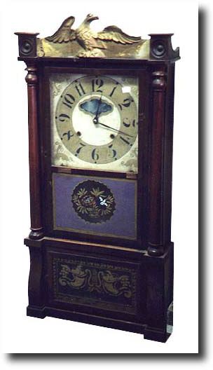Birge Mallory and Peck Triple Decker Shelf Clock — Antique Clocks Price Guide