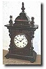 Junghans Three Finial Bracket Clock in walnut case, c. 1885