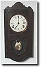Box wall regulator, c. 1900