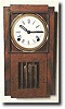 Wall clock, c. 1900