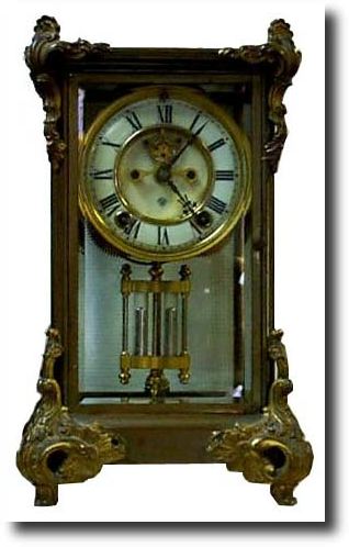 Ansonia "Baronet" Table Clock — Antique Clocks Price Guide