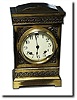 Ansonia Brass Cased Table Clock