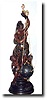 French Upside Down Chain Mystery Clock