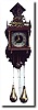 Dutch Wall Clock, 20th century