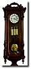 German Three Weight Wall Clock