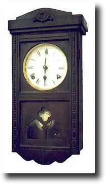 American Box Regulator Wall Clock — Antique Clocks Price Guide