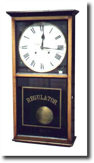 Seth Thomas Regulator Wall Clock — Antique Clocks Price Guide