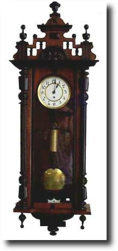 German One Weight Regulator Wall Clock — Antique Clocks Price Guide