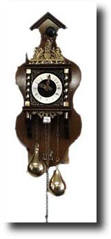 Dutch Zandam Wall Clock — Antique Clocks Price Guide