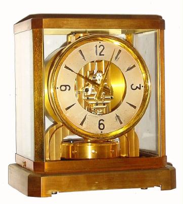 C.1955, LeCoultre ÒAtmosÓ, perpetual wind mantel timepiece. — Antique Clocks Price Guide