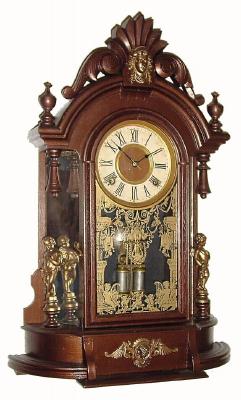 C.1880 Ansonia Clock Co., ÓTriumphÒ, 8-day time/strike mantel clock. — Antique Clocks Price Guide