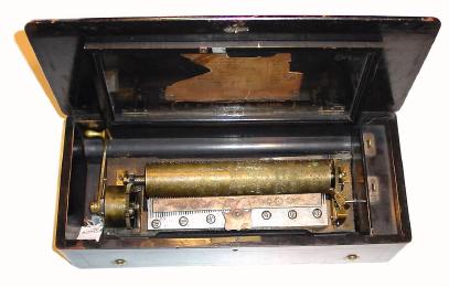 C.1880, Swiss, 8-Tune Music Box, as-found. — Antique Clocks Price Guide