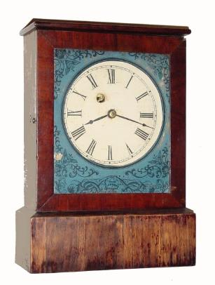 C.1850 Chauncey Jerome, New Haven, Conn., 30-hour cottage timepiece. — Antique Clocks Price Guide