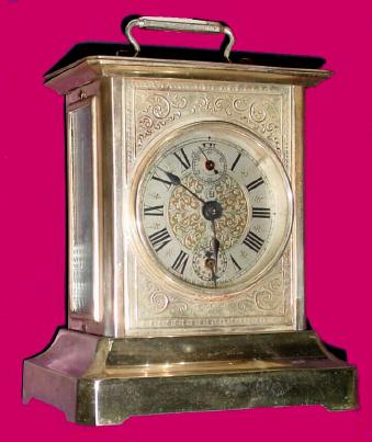 C.1900, German, Badische Uhrenfabrik, 30-hour musical alarm. — Antique Clocks Price Guide