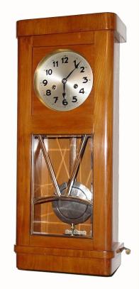 C.1910, German, 8-day time/strike hanging box clock, small. — Antique Clocks Price Guide
