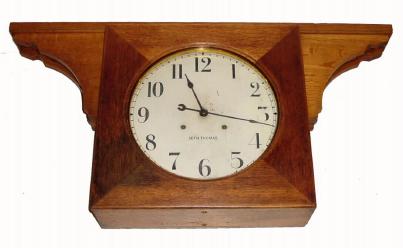 C.1922 Seth Thomas Clock Co., ÒDouble Dial ClockÓ.Ò 30-day wall timepiece. — Antique Clocks Price Guide