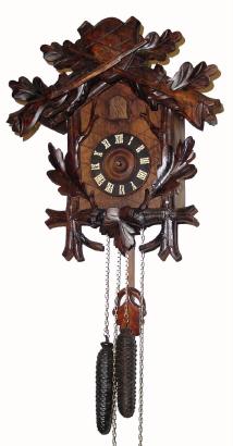 C.1913 (dated on back), German, cuckoo in distress. — Antique Clocks Price Guide