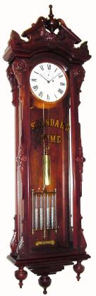 C.1985, Korean, Repro Howard Regulator No. 60. — Antique Clocks Price Guide