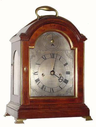 C.1790, English, Edwards (Wm. John), Coleman St, London, two fusee, crown verge, short pendulum bracket clock. — Antique Clocks Price Guide