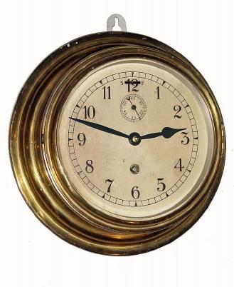 C.1925 French, 8-day gallery or engine room timepiece. — Antique Clocks Price Guide