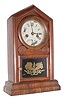 C.1870, E. N. Welch, Cottage clock, 30-hour time and strike, rosewood veneer. 